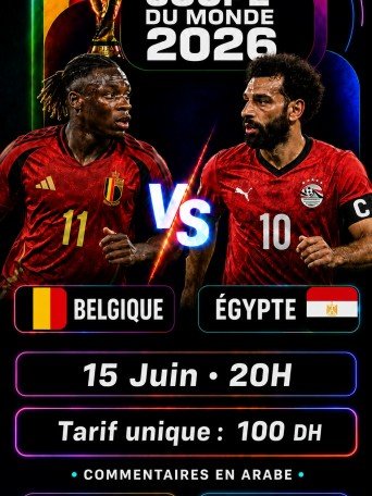 BELGIQUE VS EGYPTE