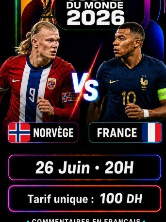 NORVEGE VS FRANCE